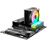 Ruhig sein! Pure Rock 3 LX RGB CPU-Kühler (Schwarz)