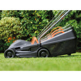 Black+Decker 1000 W 32 cm Rasenmäher + 250 W Rasentrimmer (schwarz orange, Rasenflächen bis zu 250 m²)