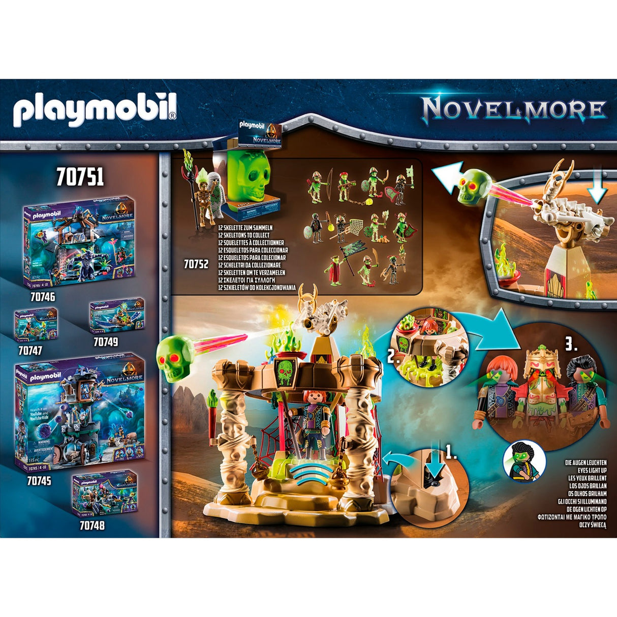 Playmobilromore Sal'ahari Sands Tempel des Skeles
