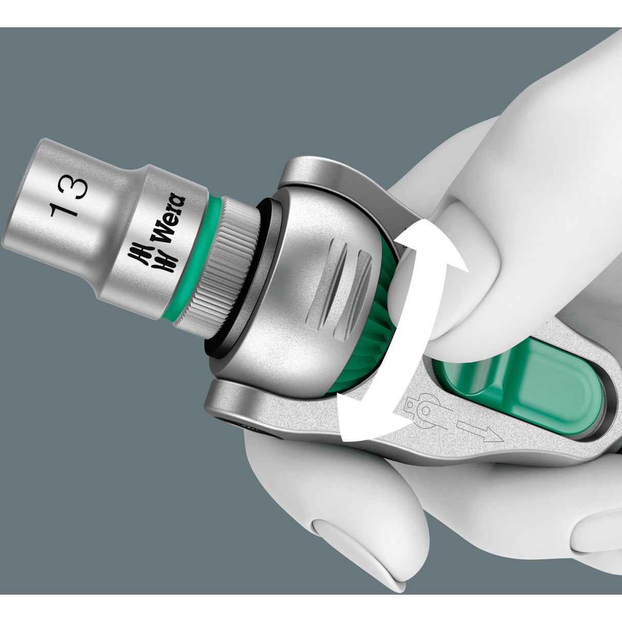 Wera 8100 SA 4 Zyklop Speed ​​Ratelset, 1 4