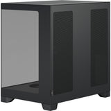 Fractal design pop 2 vision midi tower behuizing (zwart | 1x usb-a | 1x usb-c | tempered glass)