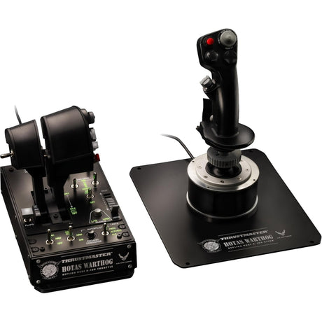 Thrustmaster Hotas Warthog Joystick und Throttle Gaming Hotas (Schwarz Silber, PC)