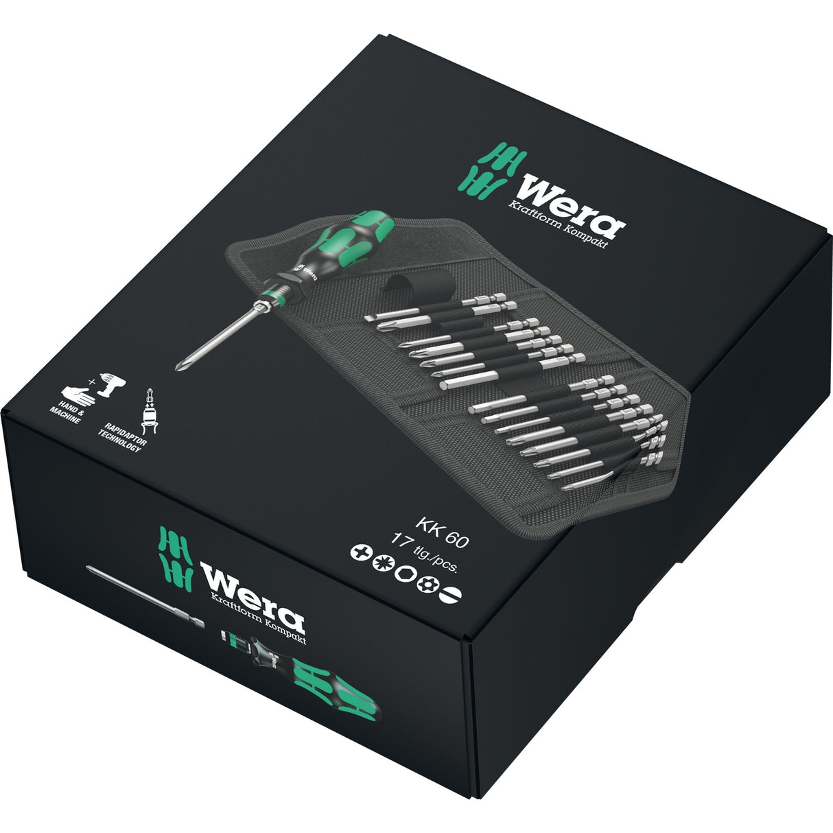 Wera Bitset Kraftform Kompakt 60