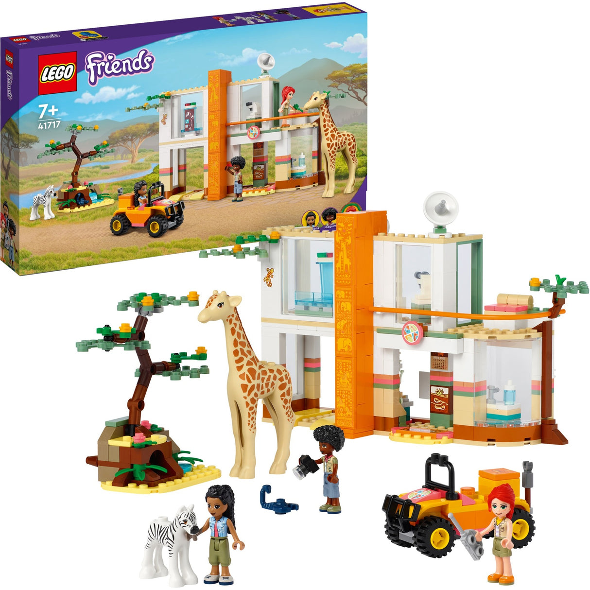 Lego Friends – Mias Wildtierschutz-Konstruktionsspielzeug (41717)