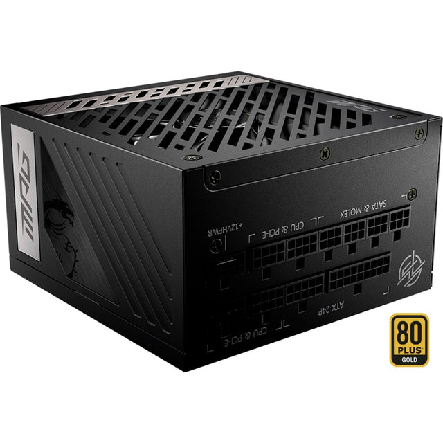Msi MPG A1000G PCIe5 Modulares 1000-Watt-Netzteil (Schwarz, 1x 12V-2x6, 6x PCIe)