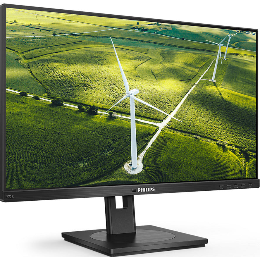 Philips 272b1g 27 Monitor (schwarz, 75 Hz, VGA, DVI-D, Display-Port, HDMI, USB, Audio)