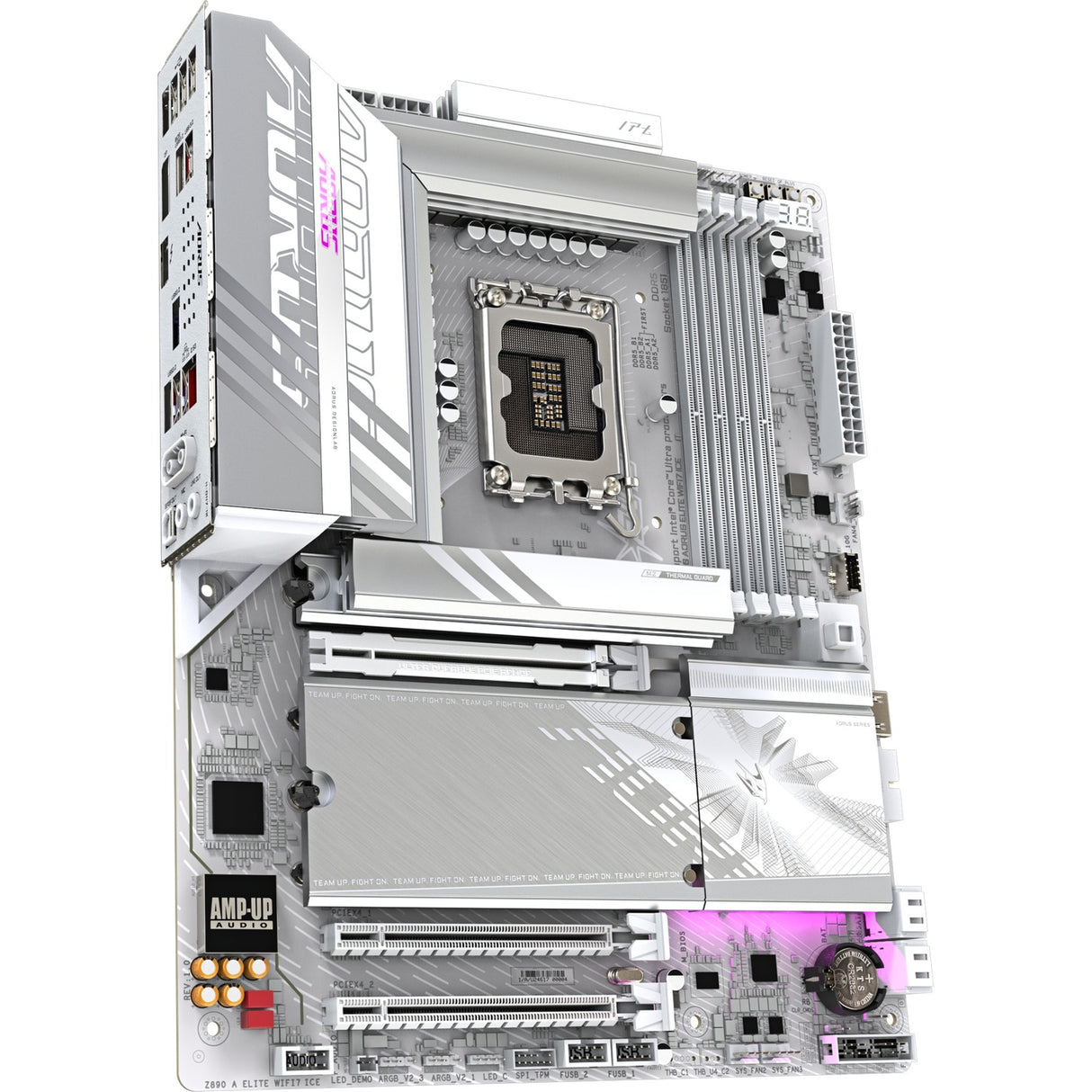 Gigabyte Z890 A Elite WF7 Ice, ATX, LGA1851, Intel® Core™ Ultra, 4x DDR5, 2,5 GBE, Wi-Fi 7, USB4