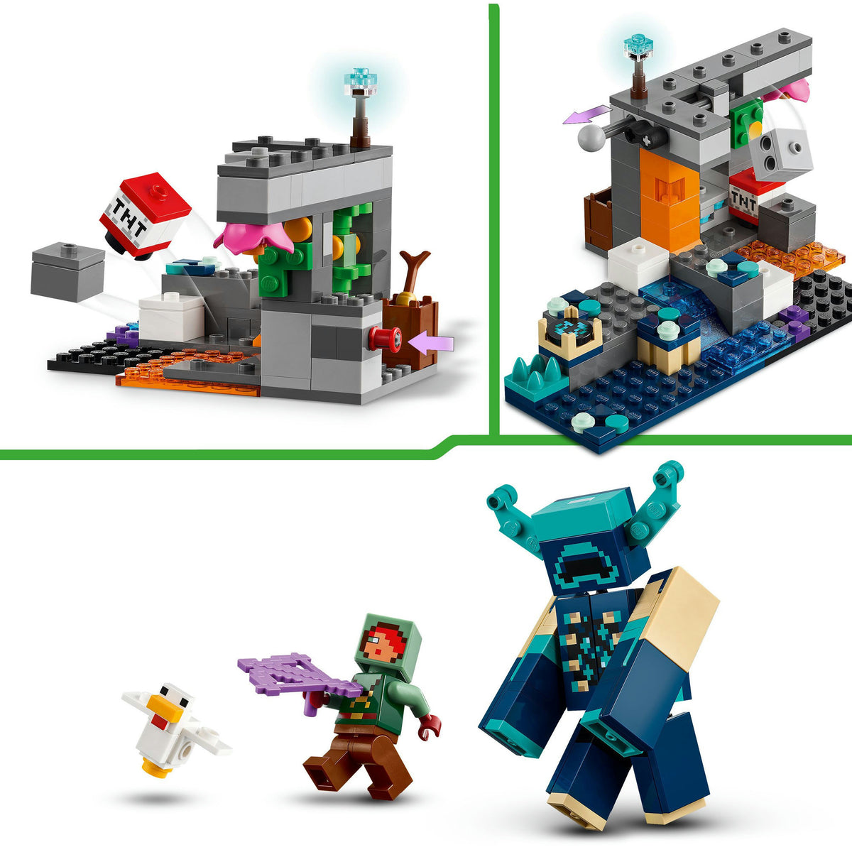 Lego® Minecraft® Das Treffen mit dem Vorgesetzten – 21274