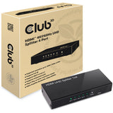 Club 3d HDMI 2.0 UHD Splitter 4 Ports
