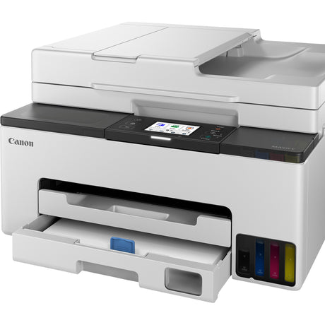 Canon maxify gx2051 All-in-One-Tintenstrahldrucker mit Faxfunktion (Weiß, Drucken, Kopieren, Scannen, Faxen, WLAN)
