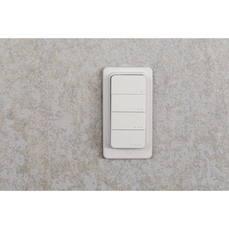 Shelly blu rc button 4 zb afstandsbediening (wit, bluetooth 5 (le), zigbee)