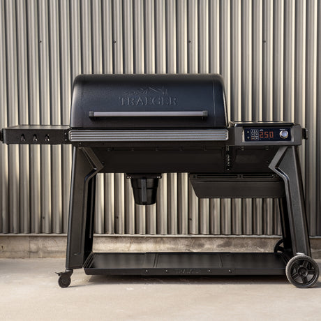 Traeger Woodridge Pro Pelletgrill (schwarz, WLAN)