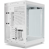 Hyte y70 Touch Infinity Midi-Tower-Gehäuse (weiß | 2x USB-A | 1x USB-C | gehärtetes Glas)