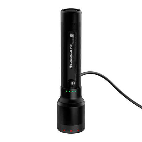 Ledlenser p6r Taschenlampe (schwarz, 1200 lm, 6000-7500k)