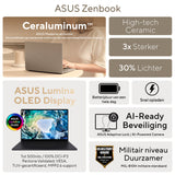 Asus zenbook 14 um3406ga-qd031w 14 copilot+ laptop (zwart | ryzen ai 7 445 | radeon 840m | 32 gb | 1 tb ssd)