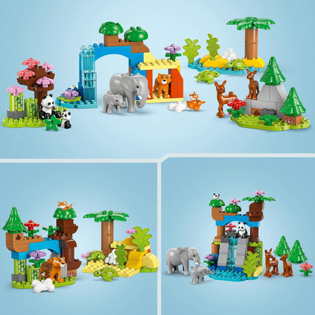 Lego Duplo Town 10446 3-in-1-Familien wilder Tiere