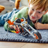 Lego Marvel – Geisterfahrer-Mech-Motorrad-Konstruktionsspielzeug (76245)