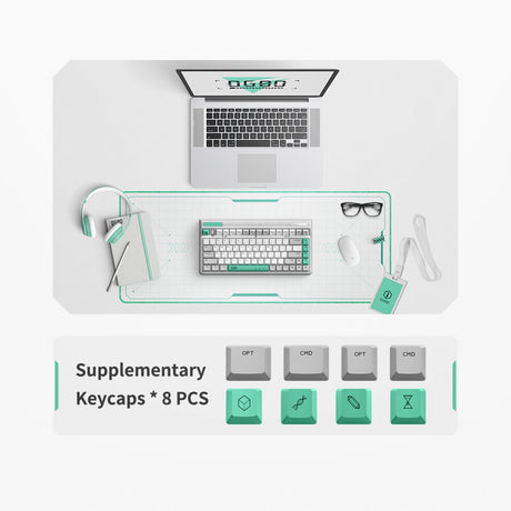 Iqunix OG80 Wurmloch Wireless mechanischer Tastatur