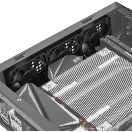 Silverstone sst-ml10b htpc-gehäuse (schwarz | 2x usb-a)