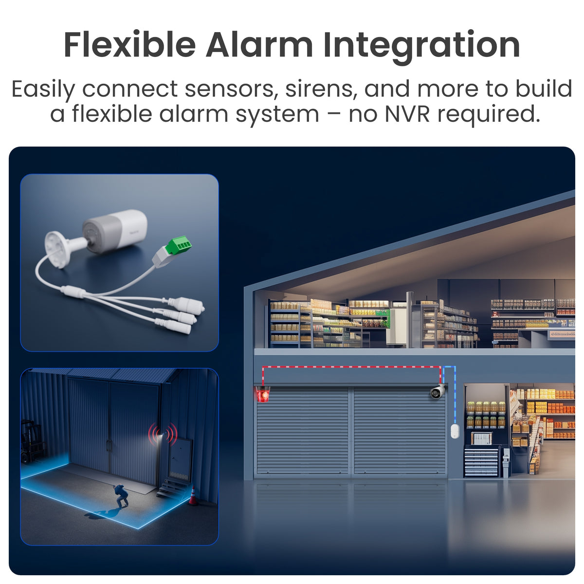 Reolink 4k 8mp poe bullet camera met colorx nachtzicht (wit)