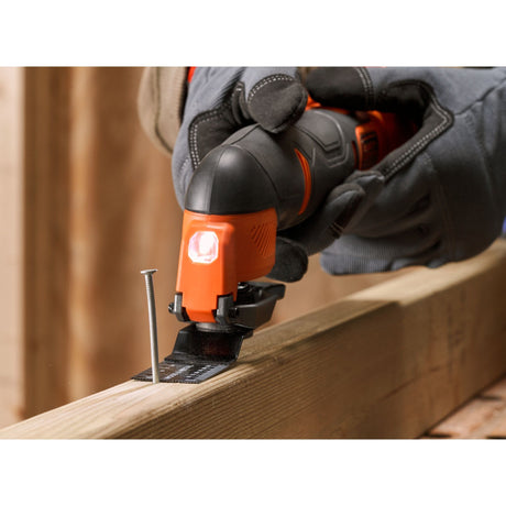 Black+decker bdcos18n-xj 18 V oszillierendes Multitool-Multifunktionswerkzeug (orange schwarz, Akku und Ladegerät nicht im Lieferumfang enthalten)