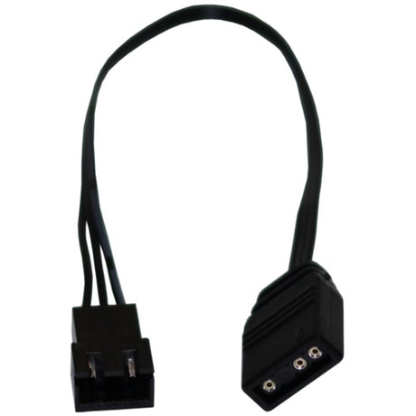 Alphacool digitales RGB-LED-Y-Kabel 3-Wege mit JST-Stecker (schwarz, 60 cm)