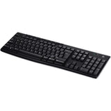 Logitech kabellose Tastatur K270 (schwarz, EU-Layout (QWERTZ), Gummikuppel)