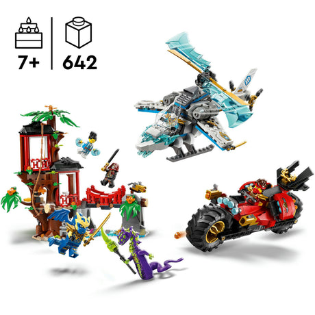 Lego Ninjago 71857 Ninja-Fahrzeuge am Baumhaus