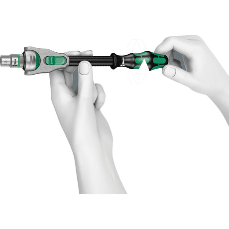 Wera 8100 SC 6 Zyklop Speed ​​Rattels Set, 1 2 Laufwerk