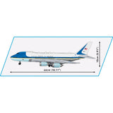 Cobi boeing 747 air force one constructiespeelgoed (schaal 1:144)