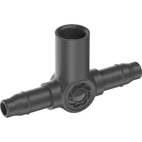 Gardena T-Stück für Sprinkler Endtropfer 4,6 mm (3 16 ) Anschluss (dunkelgrau, 5 Stück)