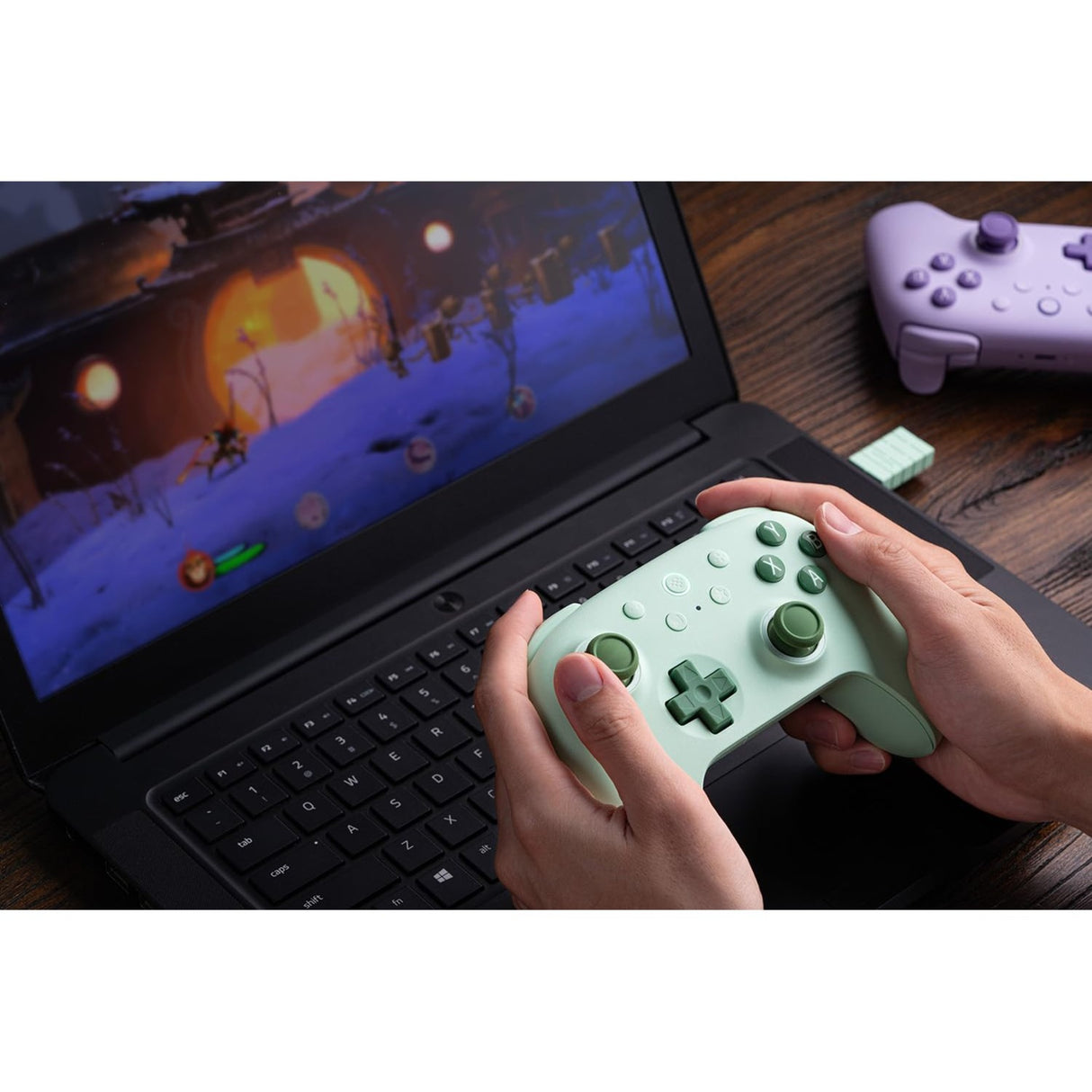 8bitdo Ultimate 2c kabelloses Gamepad (grün)