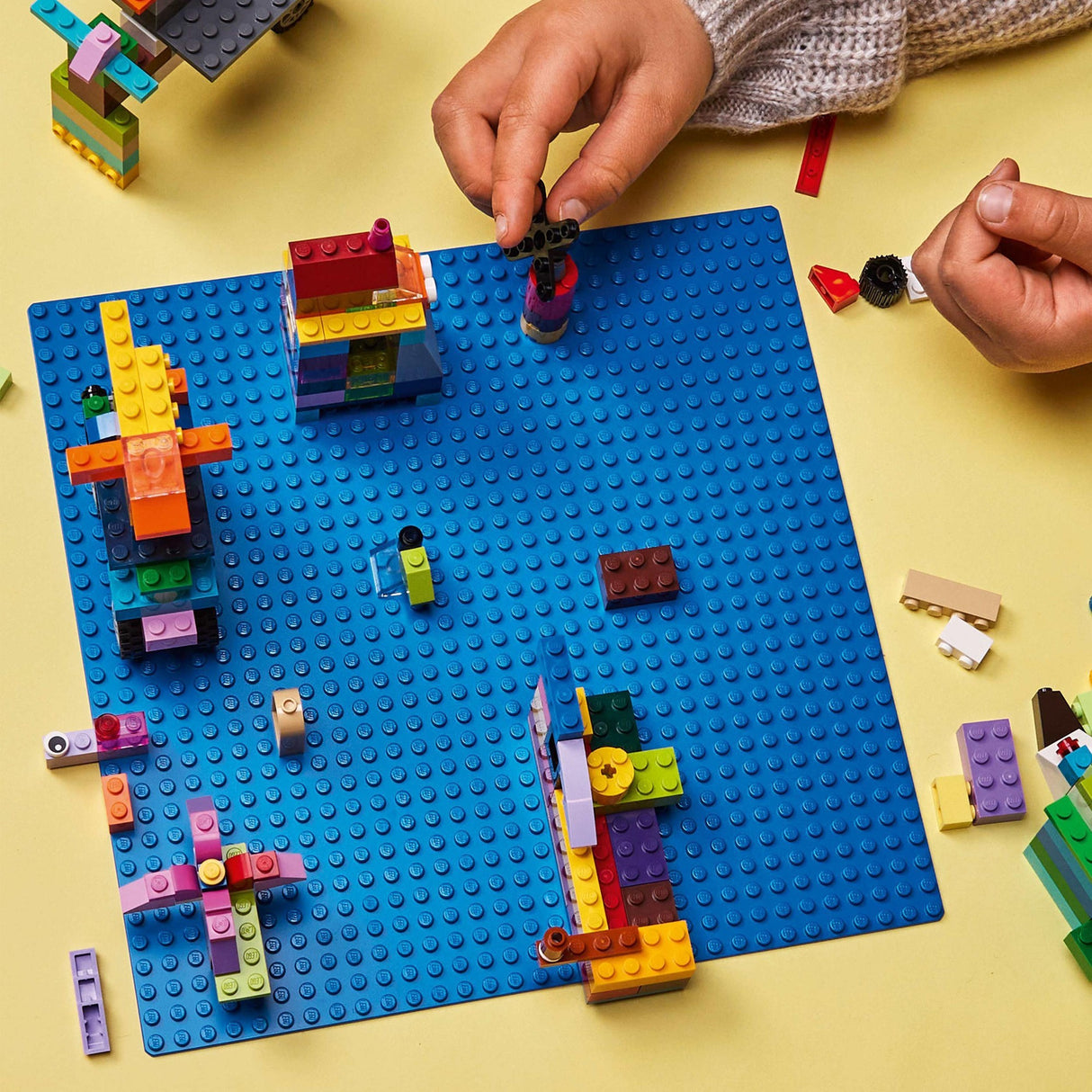 Lego klassische blaue Bauplatte – 11025