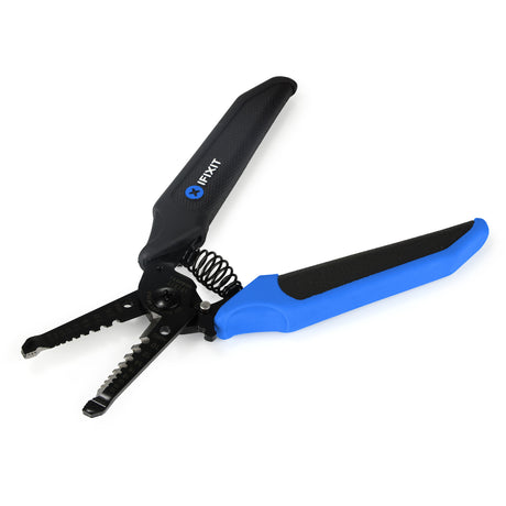 Ifixit Unterkiefer-Abisolierzange, Abisolierzange (schwarz blau)