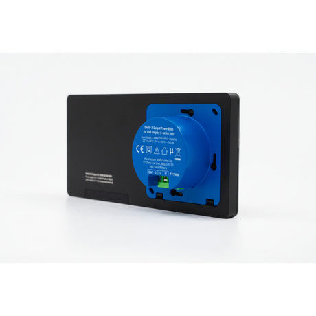 Shelly Wall Display x2i Bedienfeld (schwarz, Touchscreen, Wi-Fi 6, Bluetooth 5.4)