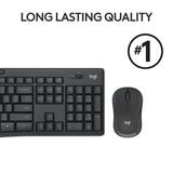 Logitech MK295 Stille drahtlose Tastatur und Mauskombination