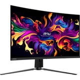 Msi mpg 321curx qd-oled 31.5 4k uhd curved gaming monitor (zwart, 2x hdmi, displayport, 2x usb-a, usb-b, usb-c, 240 hz)