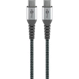 Goobay USB-C Schnellladegerät Nano (65 W) und USB-C Textilkabel