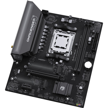 Maxsun MS-Challenger B850M Plus WiFi Sockel AM5 Mainboard (schwarz, RAID, GB-LAN, WLAN, BT, Sound, µATX)
