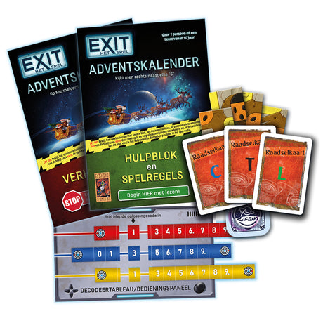 999games 999 Spiele Adventskalender Puzzlespiel Exit Intergalactic Race Escape.
