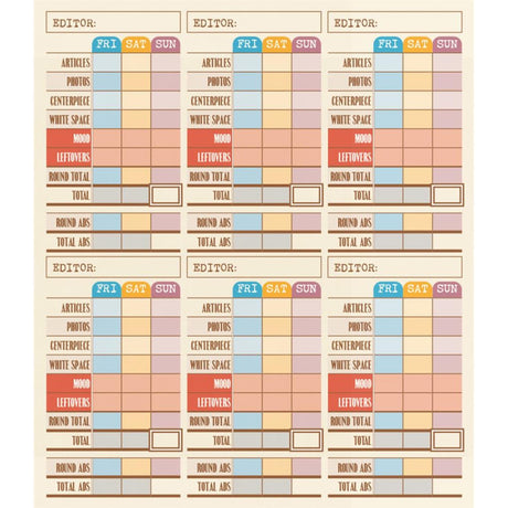 Europäisches Spielernetzwerk fit to print Brettspiel (Englisch, 1 - 6 Spieler, 15 - 30 Minuten, ab 10 Jahren)