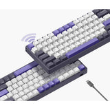 Iqunix F97 Lavandin Wireless mechanischer Tastatur