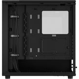 Fractal Design North – Momentum Edition Midi-Tower-Gehäuse (schwarze Holzfarbe | 2x USB-A | 1x USB-C | gehärtetes Glas)