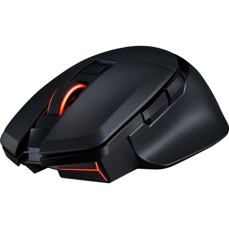 Powercolor alphyn am10 kabellose Gaming-Maus (schwarz rot, 100–26000 dpi, 8k, RGB, USB 2,4 g Bluetooth 5.2)