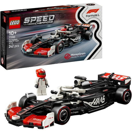 Lego Speed Champions 77250 Moneygram Hare F1 Team VF-24 Rennwagen