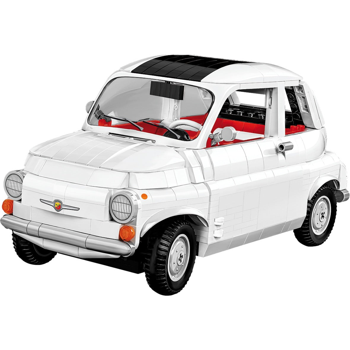 Cobi fiat abarth 595 constructiespeelgoed (schaal 1:12)