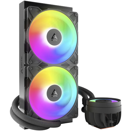 Arctic Liquid Freezer III Pro 280 A-RGB Wasserkühlung (Schwarz, 4-Pin-PWM-Lüfteranschluss)