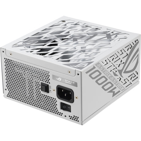 Asus Rog Strix Platinum White Edition modulares 1000-Watt-Netzteil (weiß, 1x 12V-2x6, 4x PCIe)