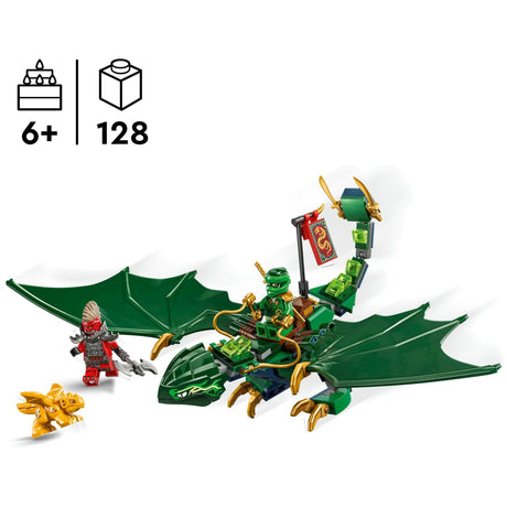 Lego Ninjago 71829 Lloyds grüner Walddrache