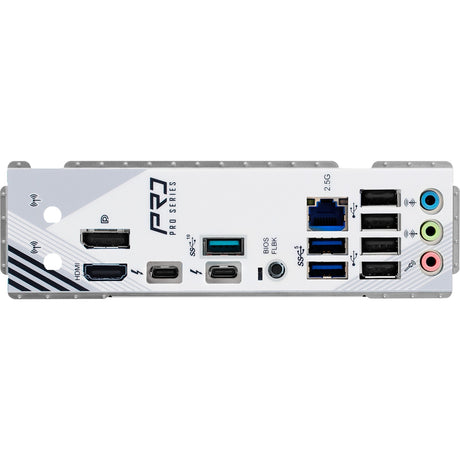 Asrock Z890 Pro RS Sockel 1851 Mainboard (schwarz und weiß, RAID, 2,5 GB-LAN, Sound, ATX)